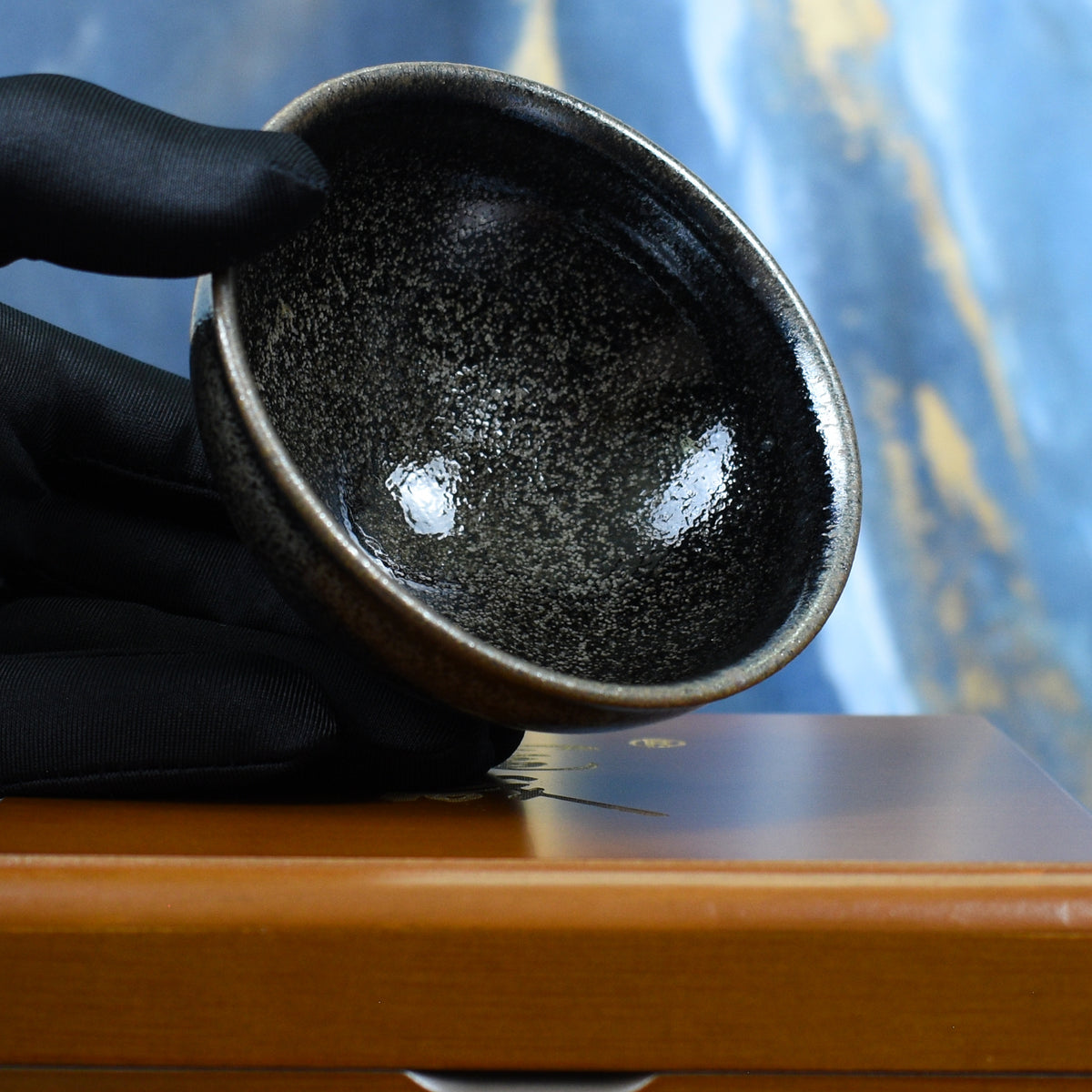 Dragon Kiln Jianzhan Teacup Mark XXVI