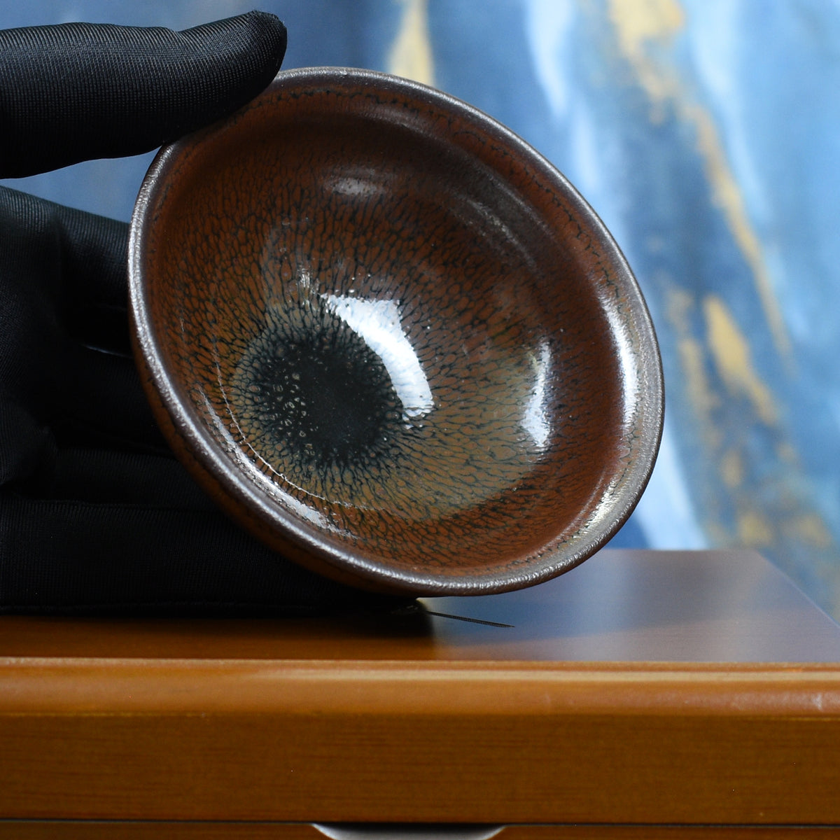 Dragon Kiln Jianzhan Teacup Mark XXVII