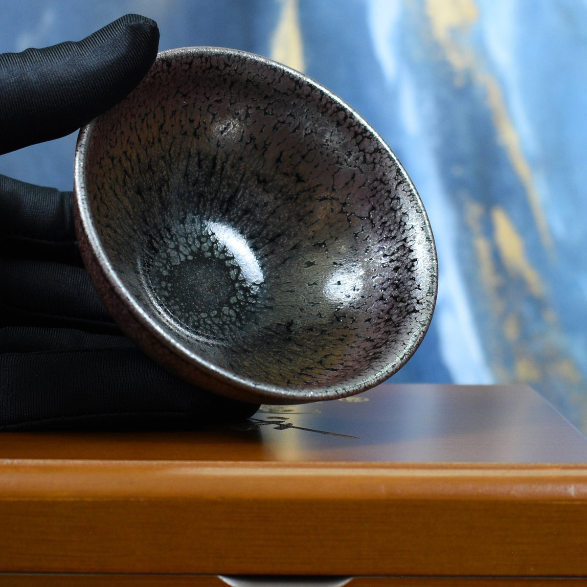 Dragon Kiln Jianzhan Teacup Mark XXX