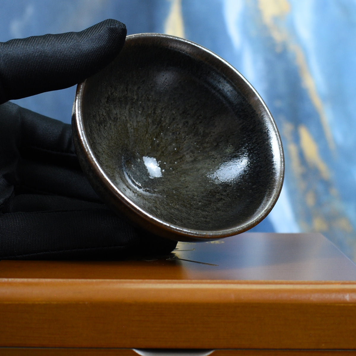 Dragon Kiln Jianzhan Teacup Mark XXXI